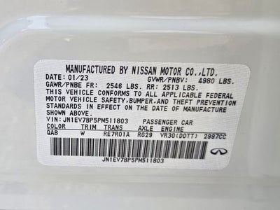 2023 INFINITI Q50 LUXE RWD