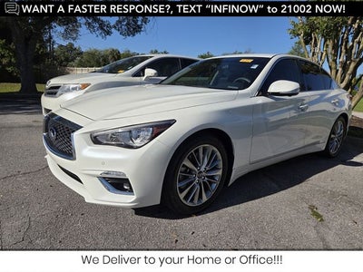2023 INFINITI Q50 LUXE