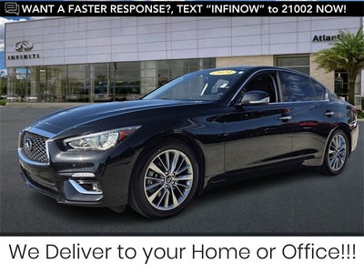 2023 INFINITI Q50 LUXE RWD