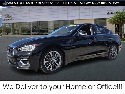 2023 INFINITI Q50 LUXE AWD