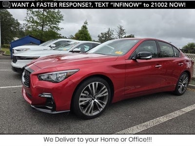 2023 INFINITI Q50 SENSORY RWD