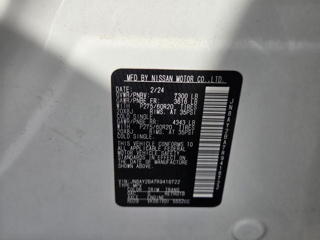 2024 Nissan Armada SL