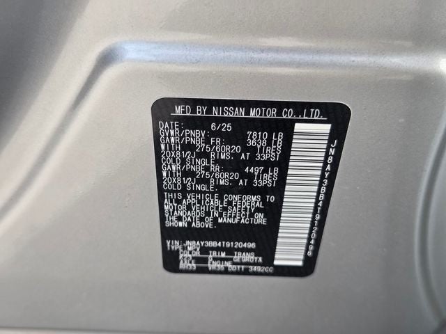 2026 Nissan Armada SL