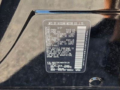 2021 INFINITI QX80 SENSORY 4WD