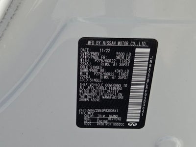 2023 INFINITI QX80 SENSORY 4WD