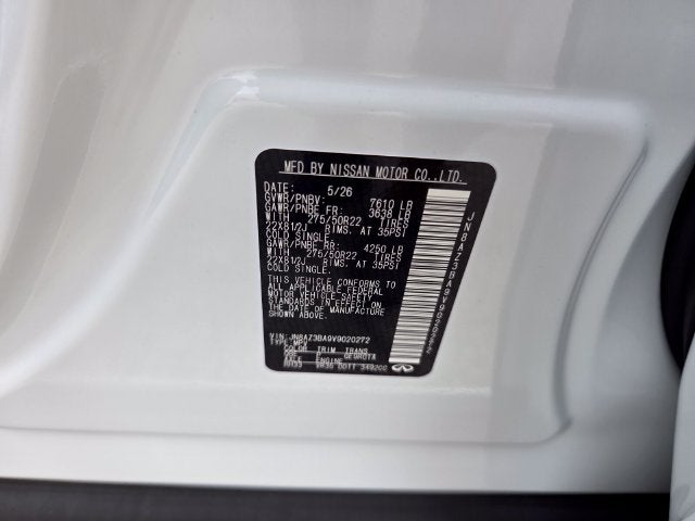 2027 INFINITI QX80 Luxe 2WD