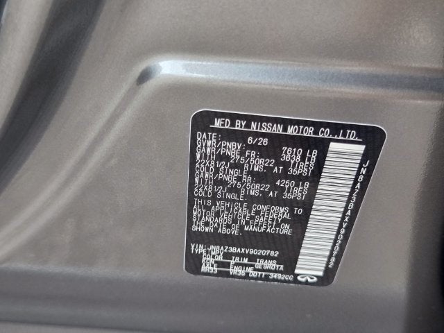 2027 INFINITI QX80 Luxe 2WD