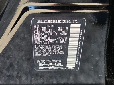 2026 INFINITI QX80 Luxe 4WD