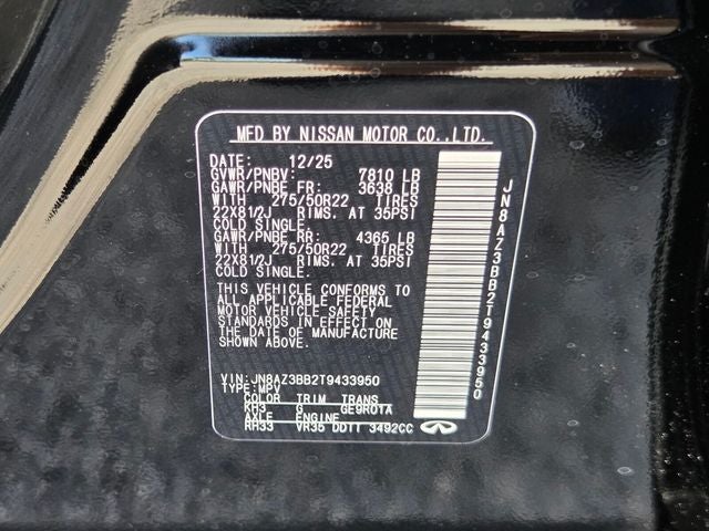 2026 INFINITI QX80 Luxe 4WD