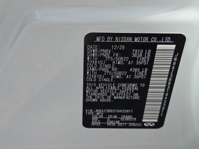 2026 INFINITI QX80 Luxe 4WD