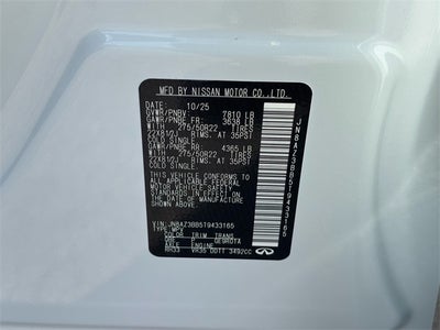 2026 INFINITI QX80 Luxe 4WD