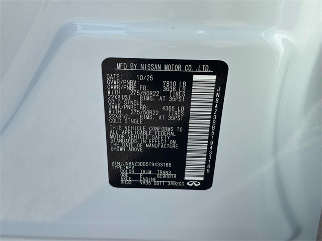 2026 INFINITI QX80 Luxe 4WD