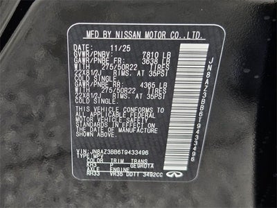 2026 INFINITI QX80 Luxe 4WD