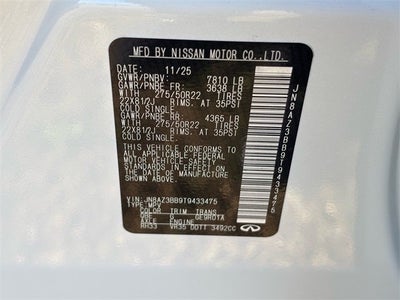 2026 INFINITI QX80 Luxe 4WD