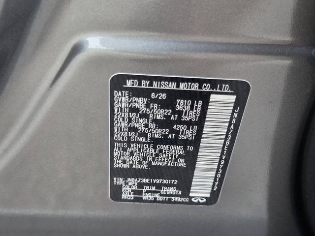 2027 INFINITI QX80 Luxe 4WD