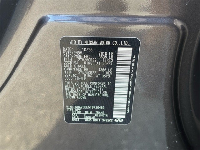 2026 INFINITI QX80 Luxe 4WD