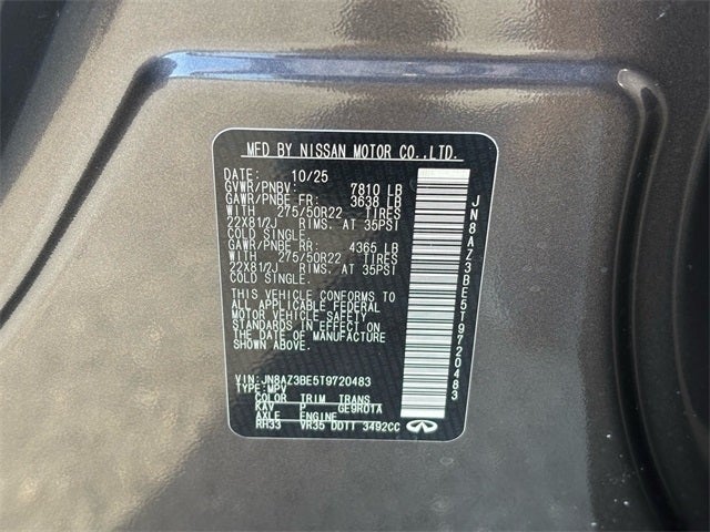 2026 INFINITI QX80 Luxe 4WD