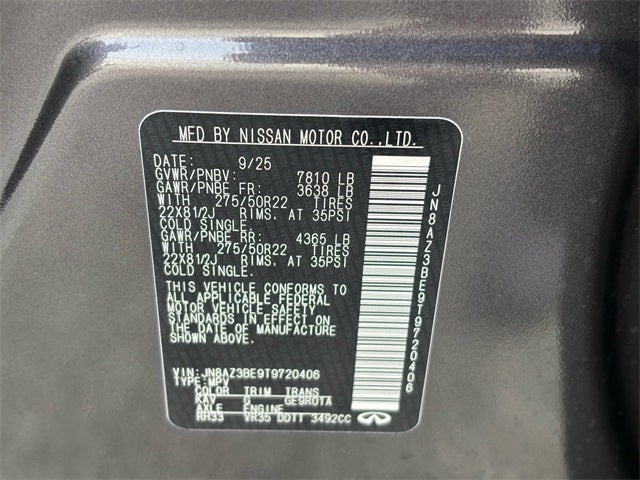 2026 INFINITI QX80 Luxe 4WD