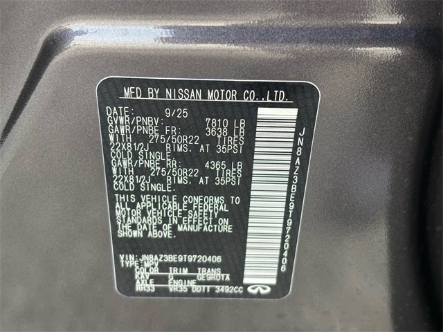 2026 INFINITI QX80 Luxe 4WD