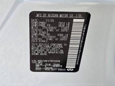 2026 INFINITI QX80 Luxe 4WD