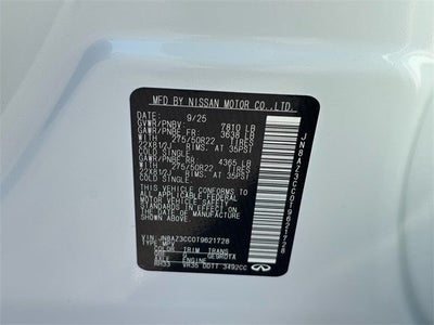 2026 INFINITI QX80 Autograph 4WD