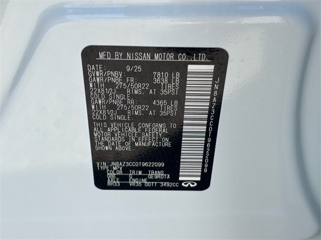 2026 INFINITI QX80 Autograph 4WD