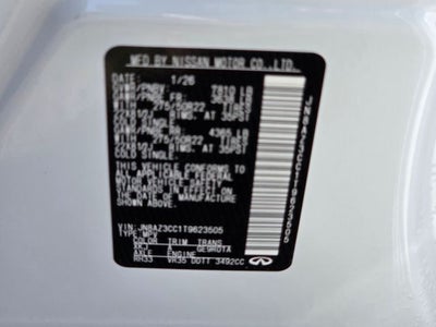 2026 INFINITI QX80 AUTOGRAPH