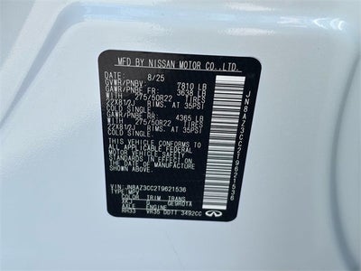 2026 INFINITI QX80 Autograph 4WD