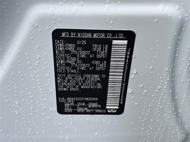 2026 INFINITI QX80 Autograph 4WD