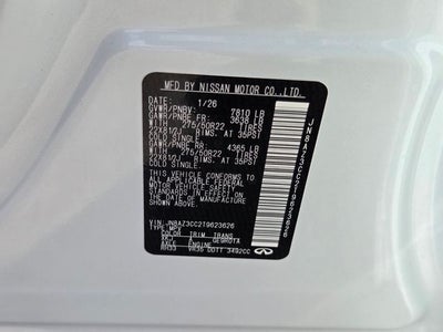 2026 INFINITI QX80 Autograph 4WD