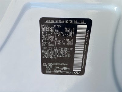 2026 INFINITI QX80 Autograph 4WD