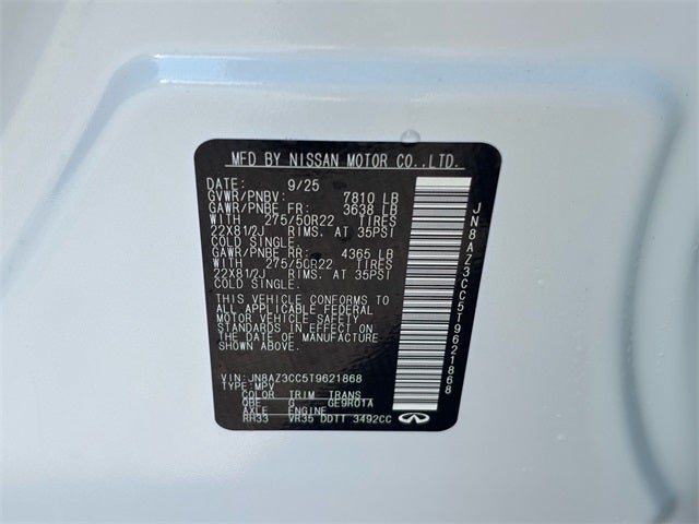 2026 INFINITI QX80 Autograph 4WD