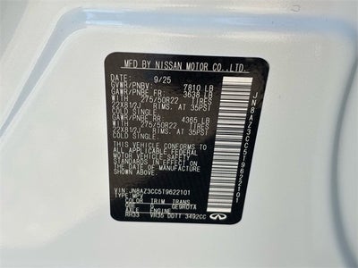 2026 INFINITI QX80 Autograph 4WD