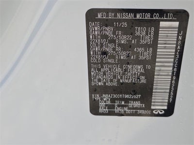 2026 INFINITI QX80 Autograph 4WD