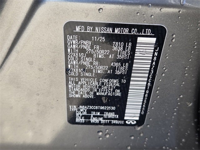 2026 INFINITI QX80 Autograph 4WD