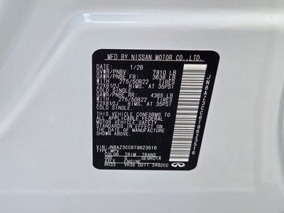 2026 INFINITI QX80 Autograph 4WD