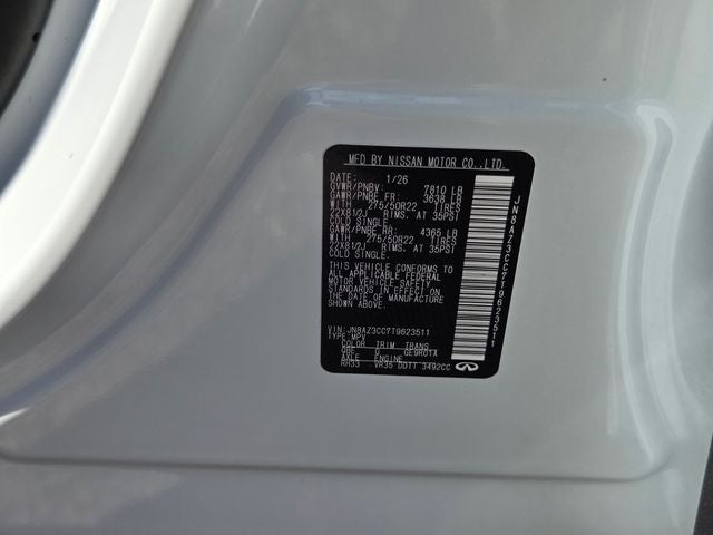 2026 INFINITI QX80 Autograph 4WD