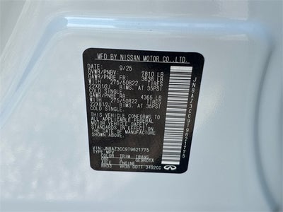 2026 INFINITI QX80 Autograph 4WD