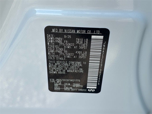 2026 INFINITI QX80 Autograph 4WD