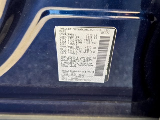2025 INFINITI QX80 Sensory 4WD