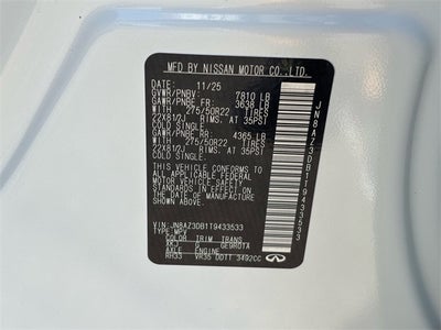 2026 INFINITI QX80 Sport 4WD