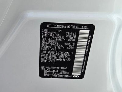 2026 INFINITI QX80 Sport 4WD