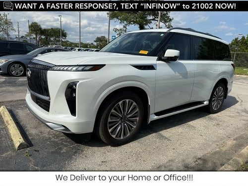 2025 INFINITI QX80 SENSORY