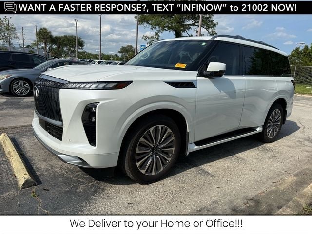 2025 INFINITI QX80 SENSORY