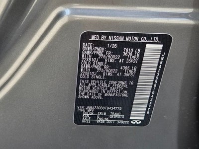 2026 INFINITI QX80 Sport 4WD