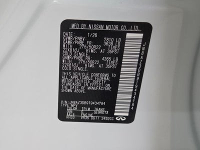 2026 INFINITI QX80 Sport 4WD