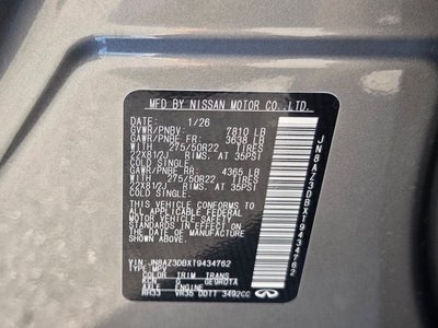 2026 INFINITI QX80 Sport 4WD
