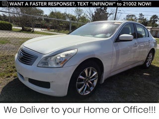 2009 INFINITI G37 X
