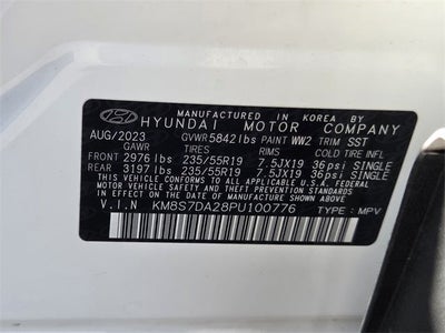 2023 Hyundai Santa Fe Plug-In Hybrid Limited