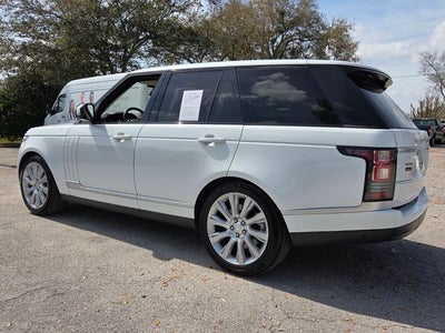 2016 Land Rover Range Rover 5.0L V8 Supercharged